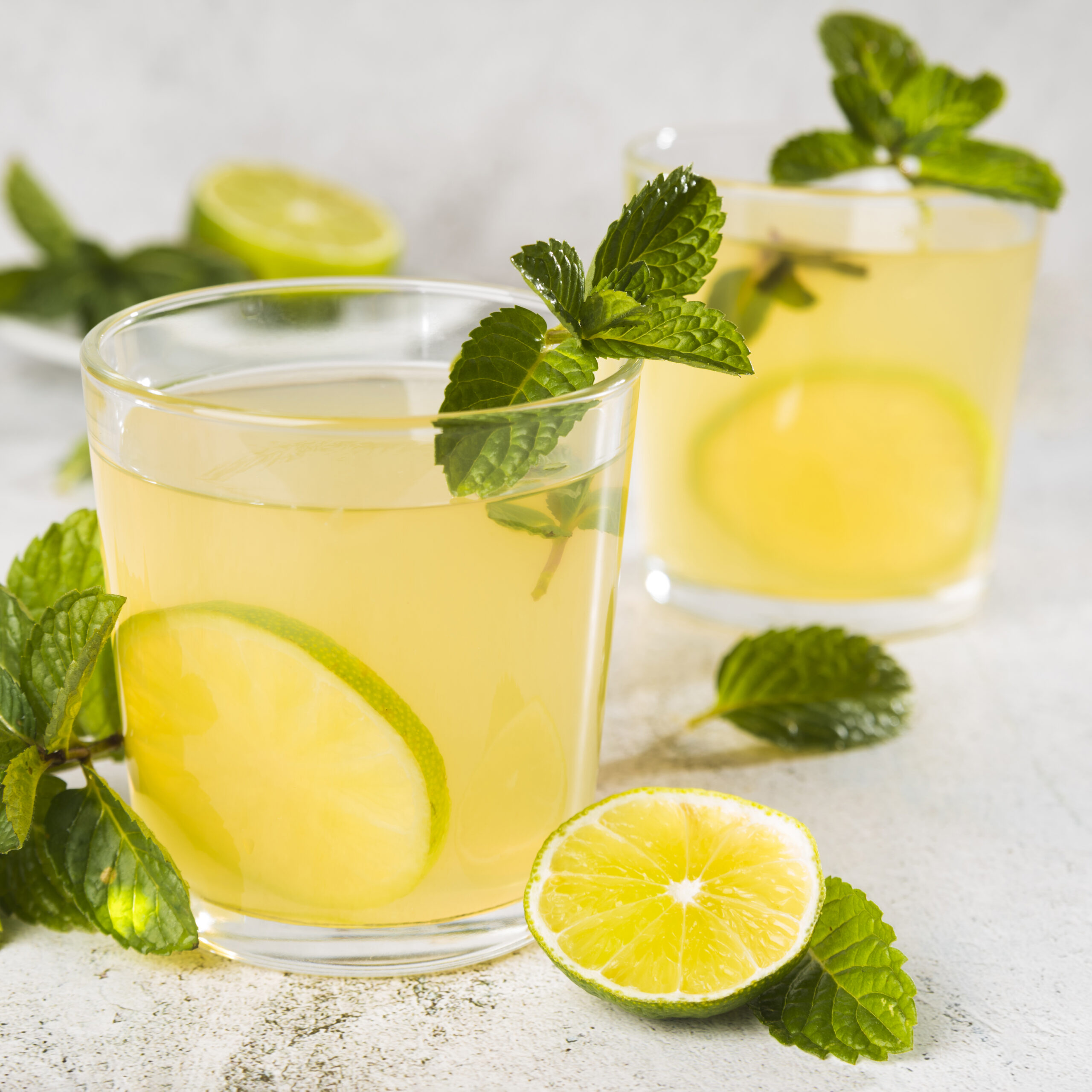 close-up-de-limonade-fraiche